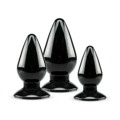 Anaal Plug Set - Zwart