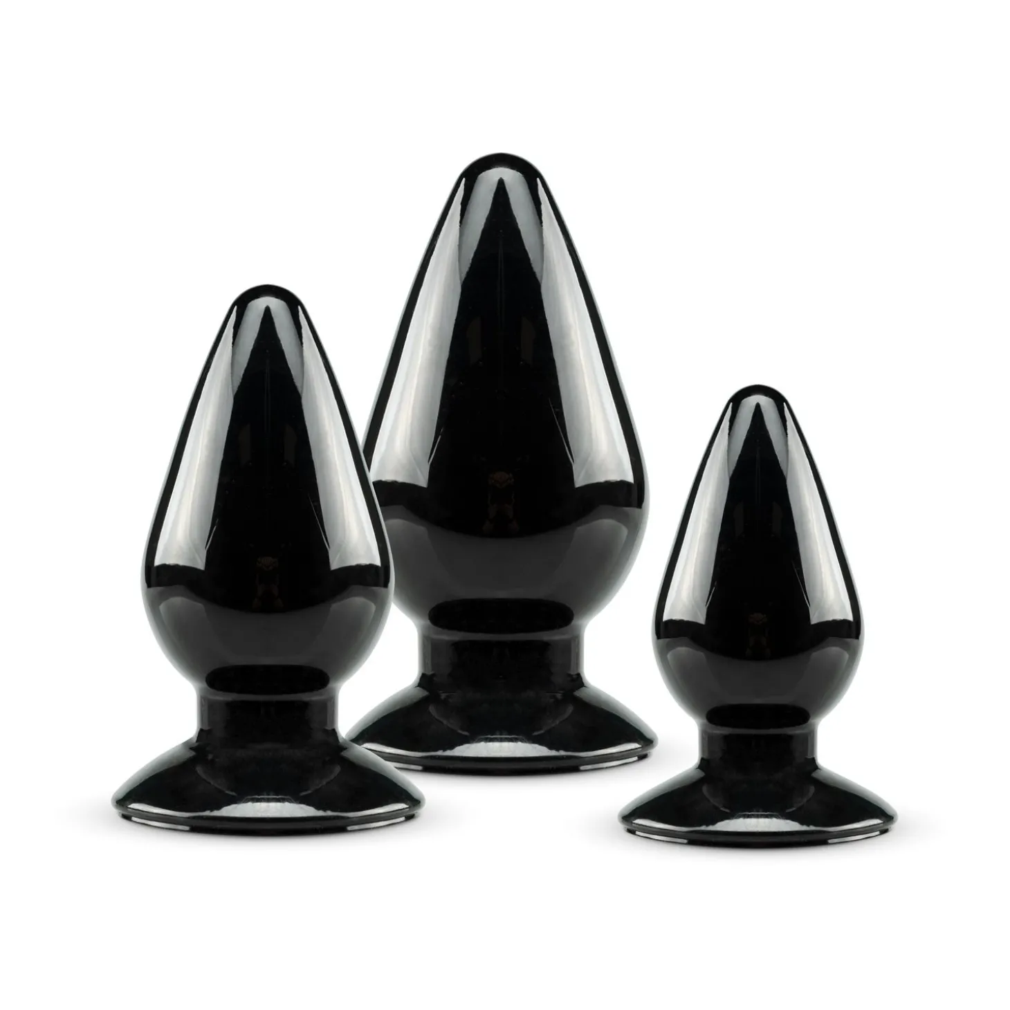 Anaal Plug Set - Zwart