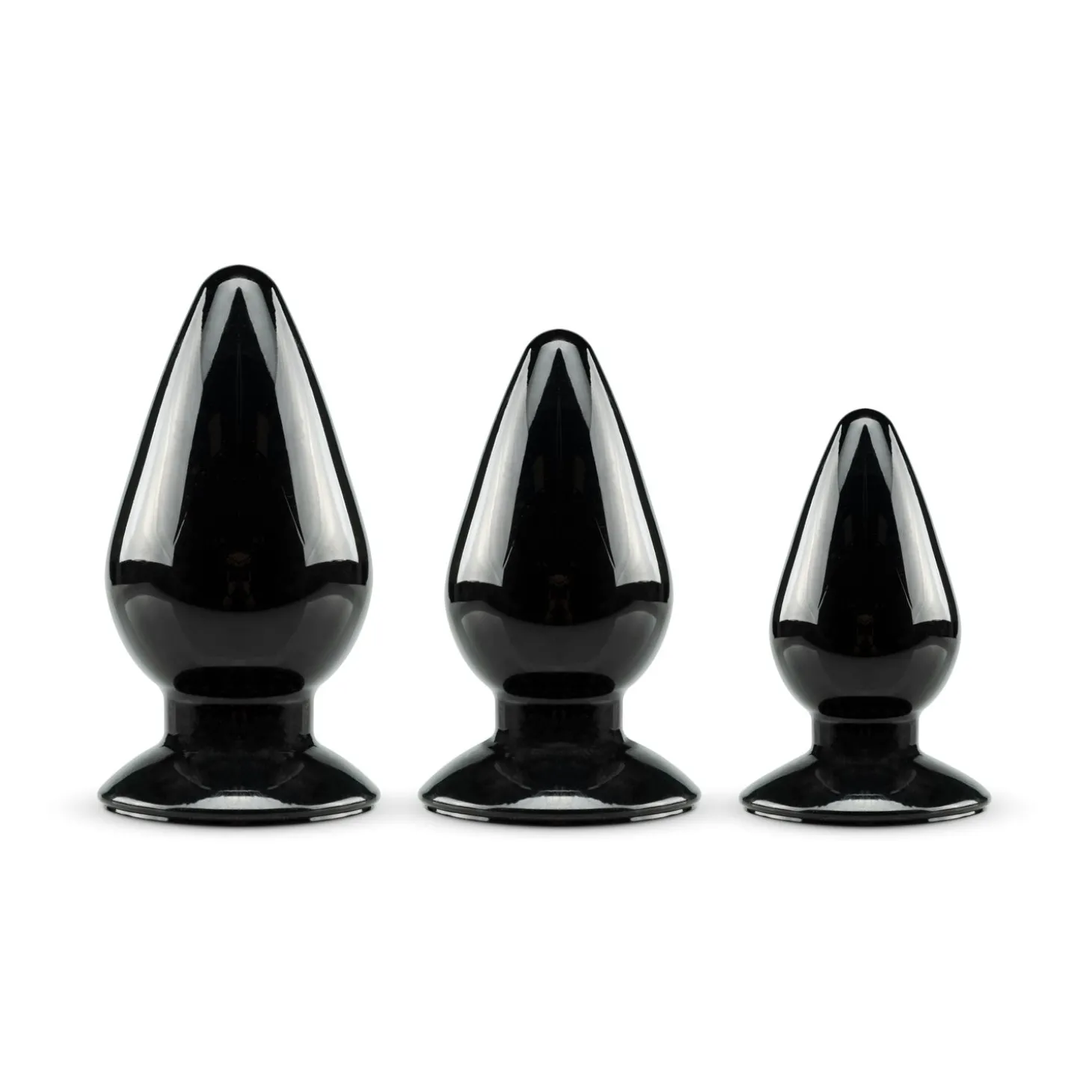 Anaal Plug Set - Zwart