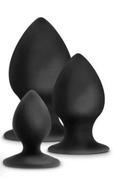 Anal Adventures Platinum - Stout Anaal Plug Set