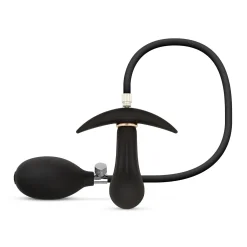 Anal Collection - Opblaasbare Buttplug met Pomp 8 cm - Zwart
