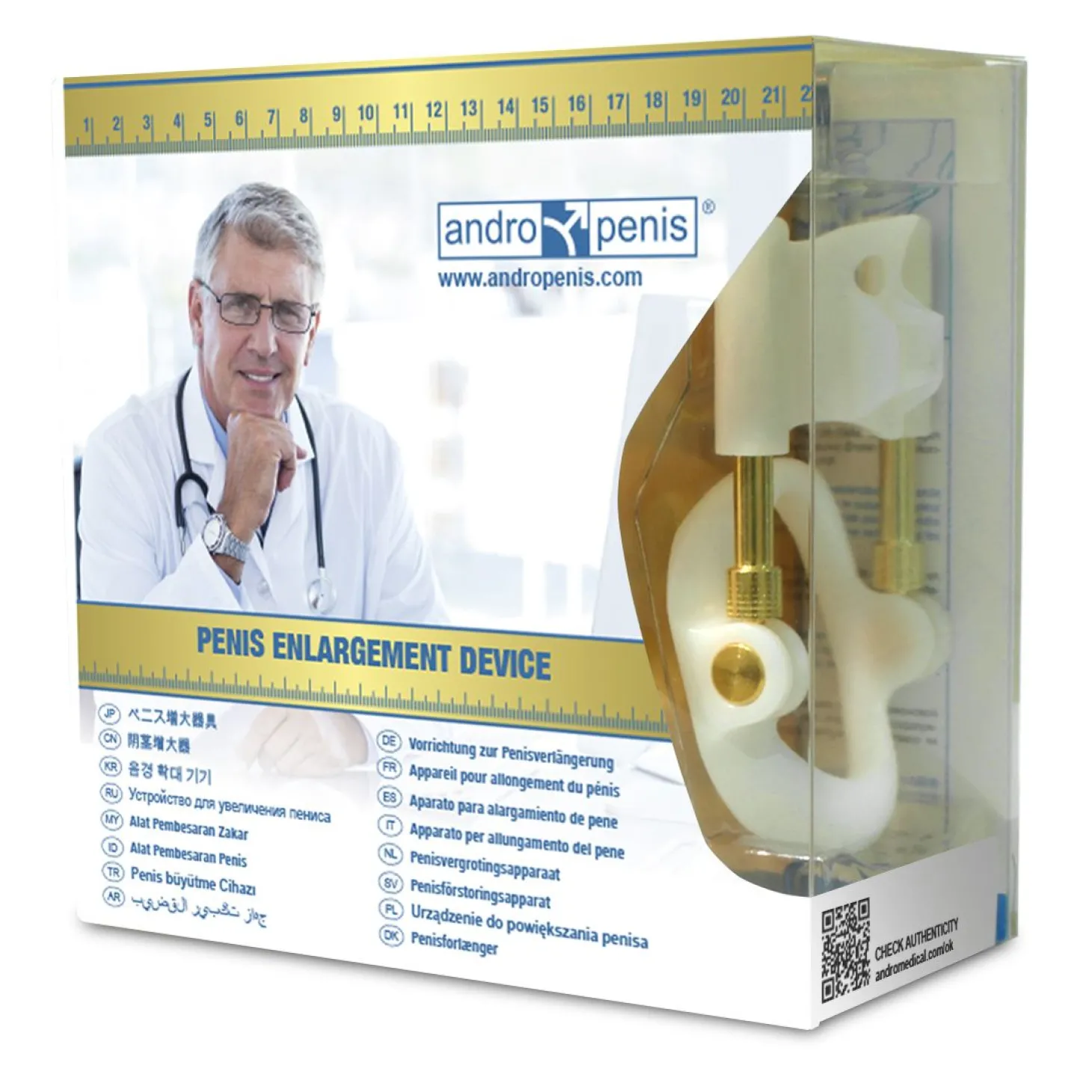 Andromedical - Andropenis Goud Penisverlenger