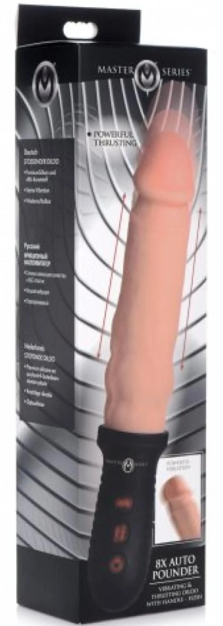 Automatische Stotende Vibrator Met Handvat