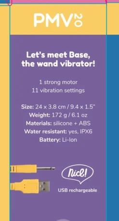 Base - Wand Vibrator