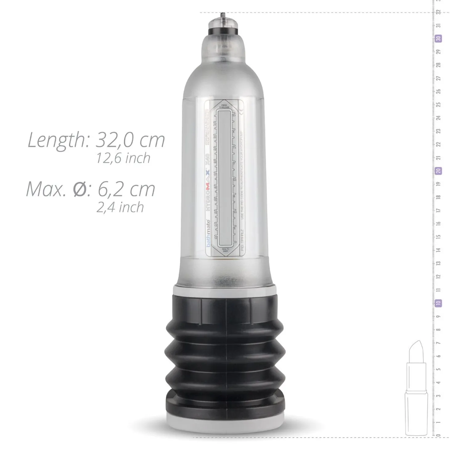 Bathmate Hydromax 9 - Transparant