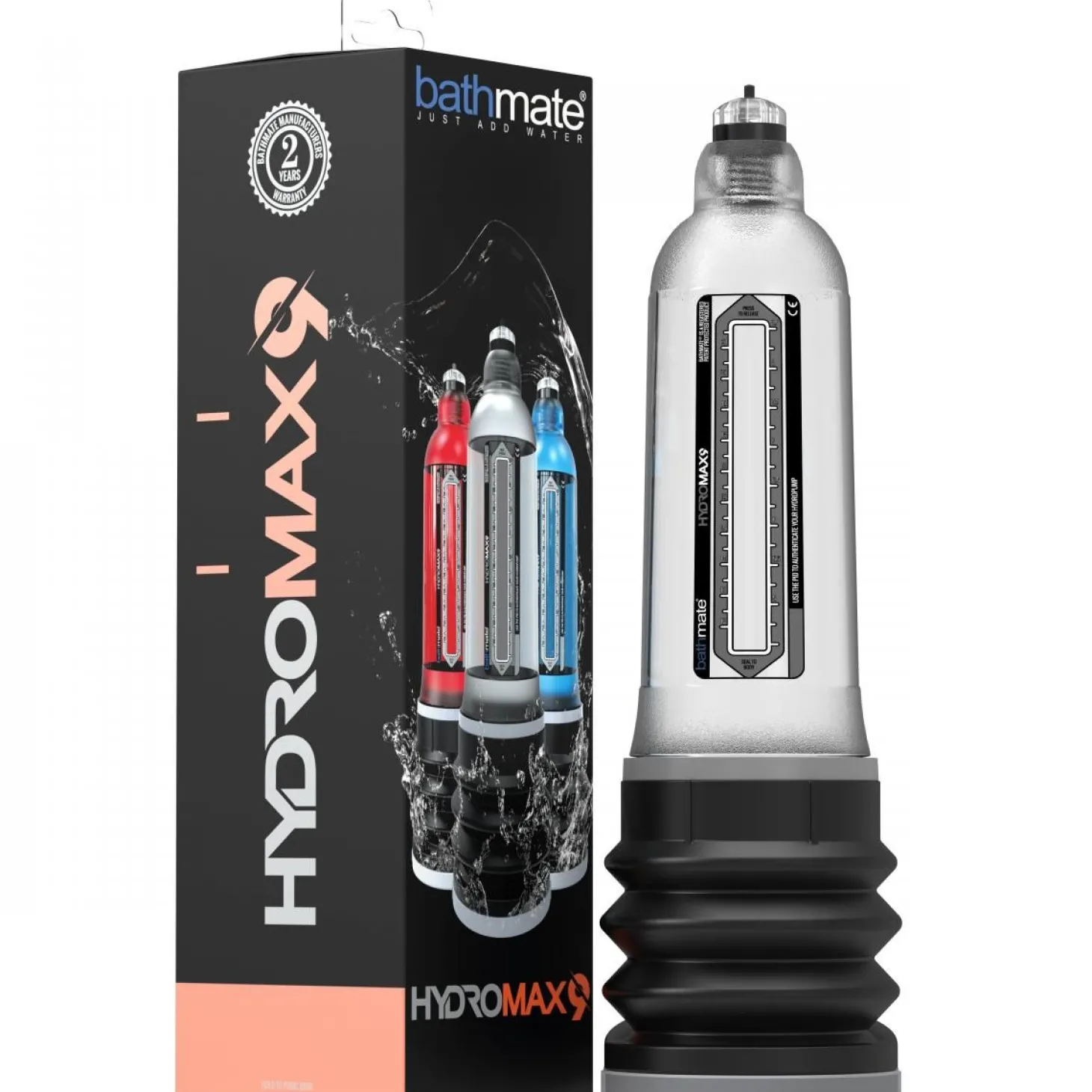 Bathmate Hydromax 9 - Transparant