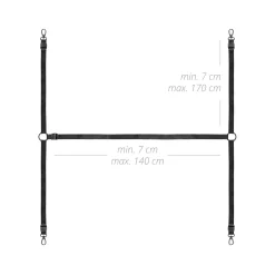 Bedroom Fantasies - Under Mattress Restraint Set