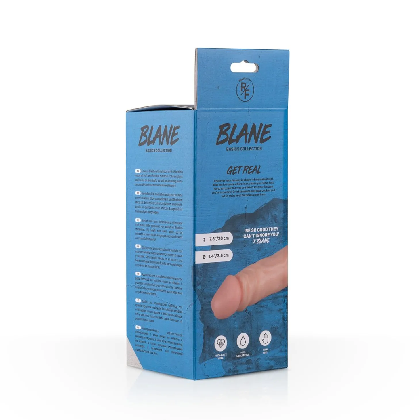 Blane Realistische Dildo Met Zuignap - 20 cm