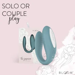 Bloom - The Jasmine C-Shaped Vibrator - Swipe Technology