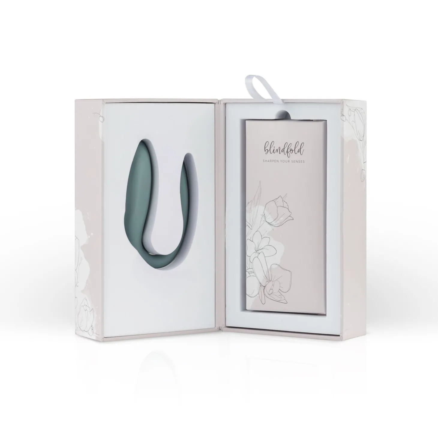 Bloom - The Jasmine C-Shaped Vibrator - Swipe Technology