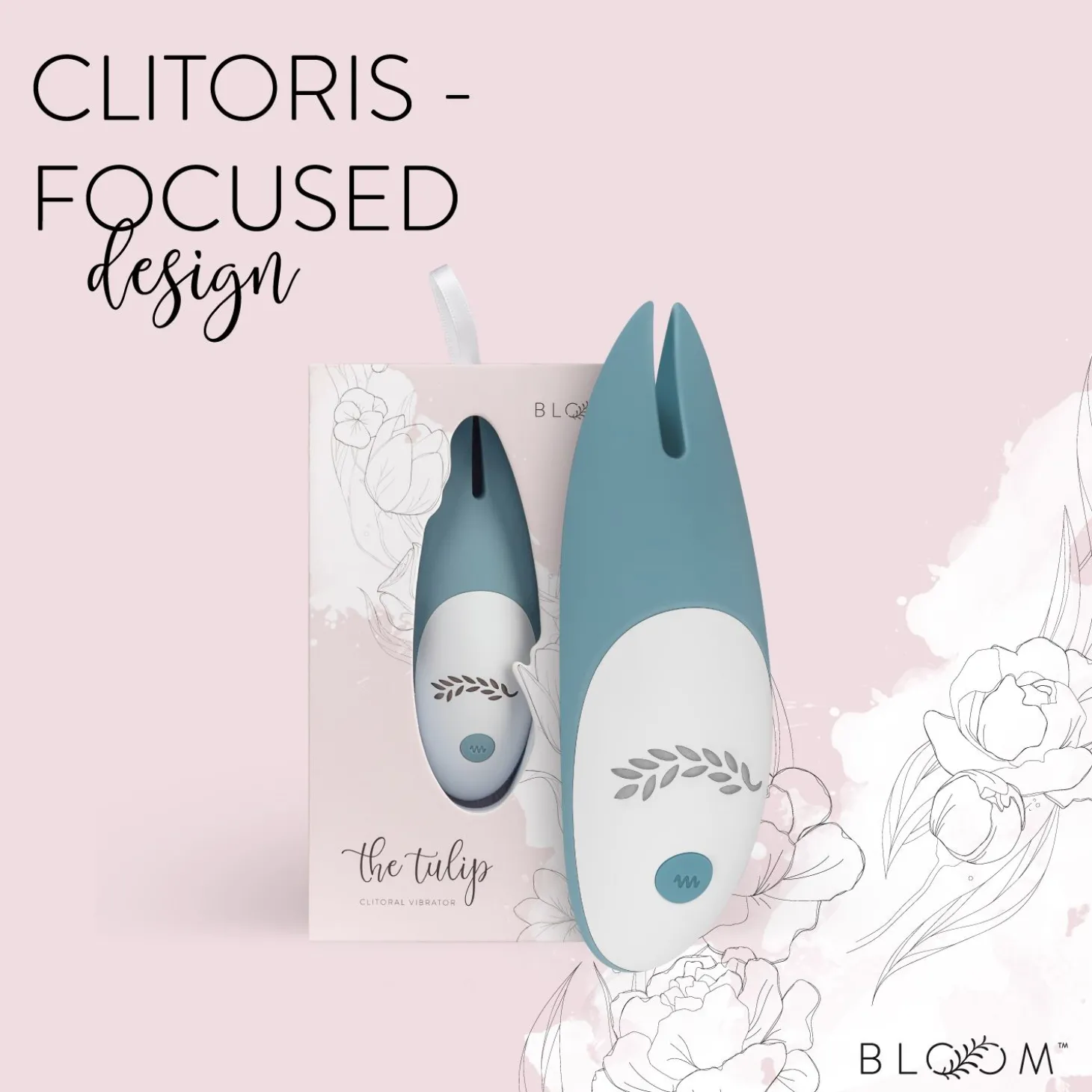Bloom - The Tulip Clitoris Vibrator - Swipe Technologie