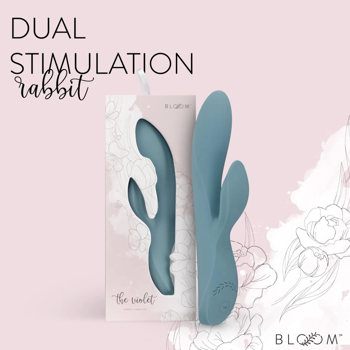 Bloom - The Violet Rabbit Vibrator - Swipe Technologie