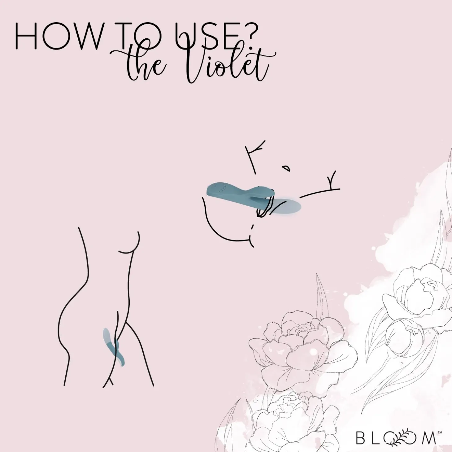 Bloom - The Violet Rabbit Vibrator - Swipe Technologie