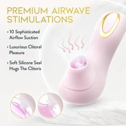 Blush - Delice Fleur Luchtpulserende Vibrator - Barely Purple