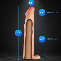 Blush - Performance Plus Siliconen Penis Extender - 6,3 cm