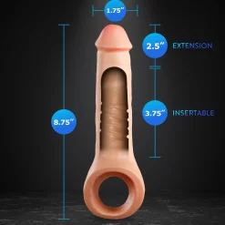 Blush - Performance Plus Thrive Penis Xtender Siliconen - 6,3 cm
