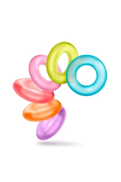 Blush - Play With Me King of the Ring Cockring Set 6 Stuks