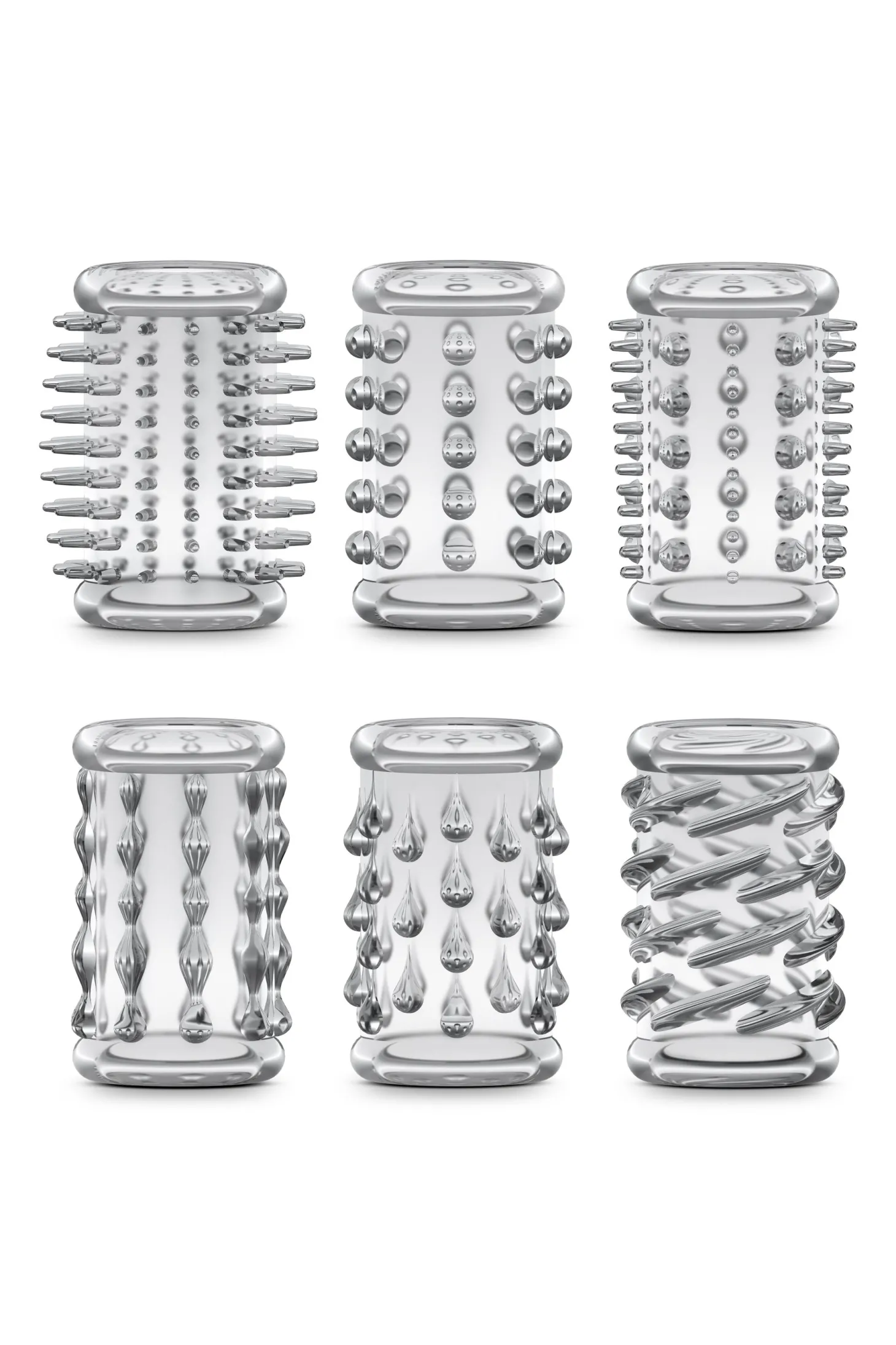 Blush - Stay Hard Cock Sleeve Kit Clear