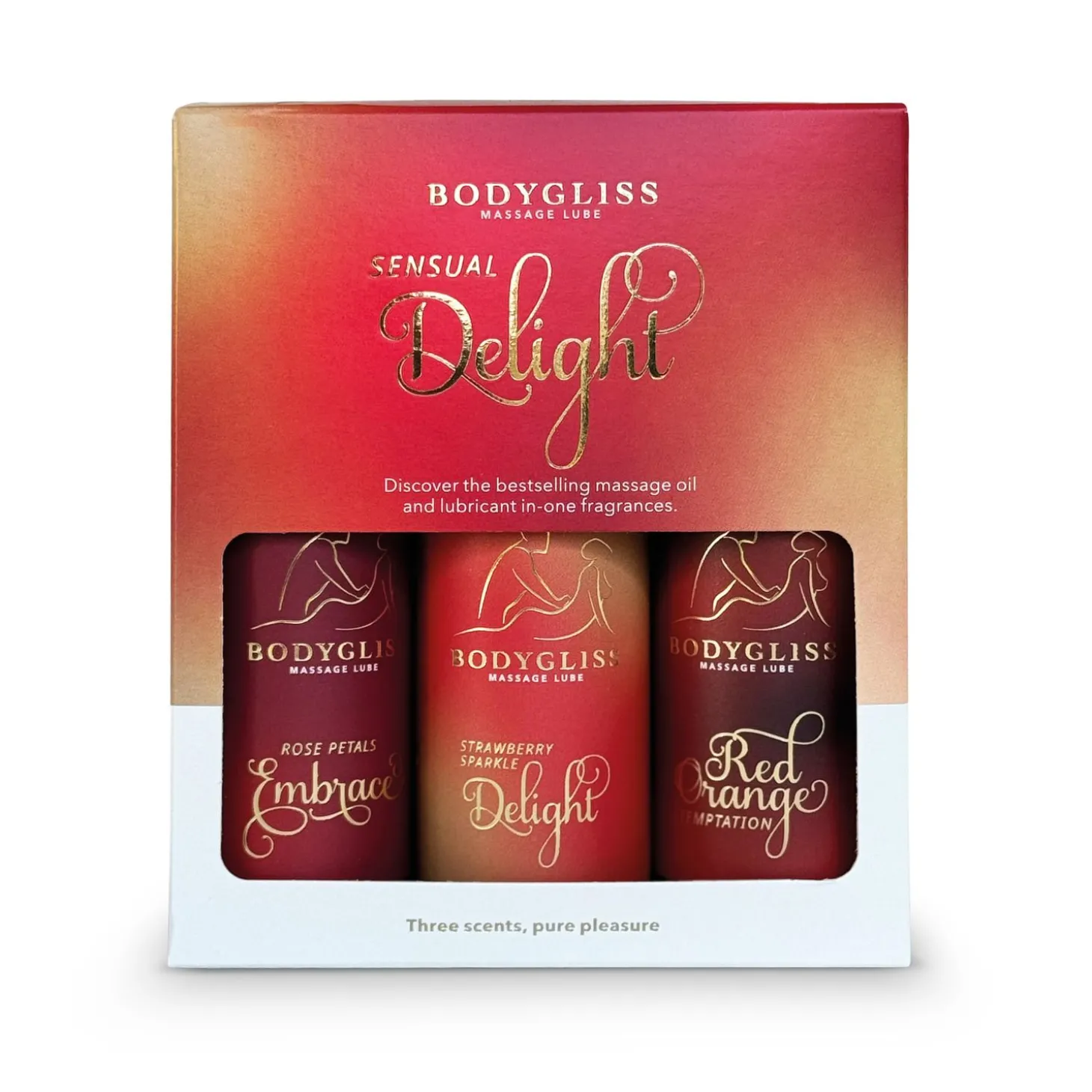 BodyGliss - Travel Edition 3-pack - Sensual Delight