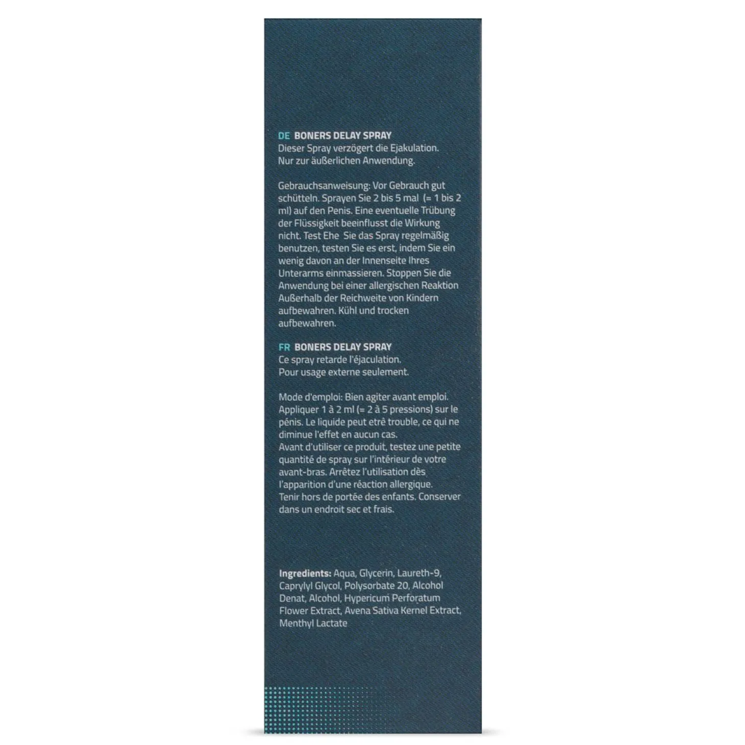 Boners Orgasmevertragende Spray - 15 ml