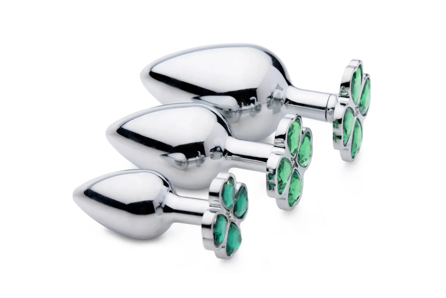 Booty Sparks - Lucky Clover Anaalplug Medium - Groen