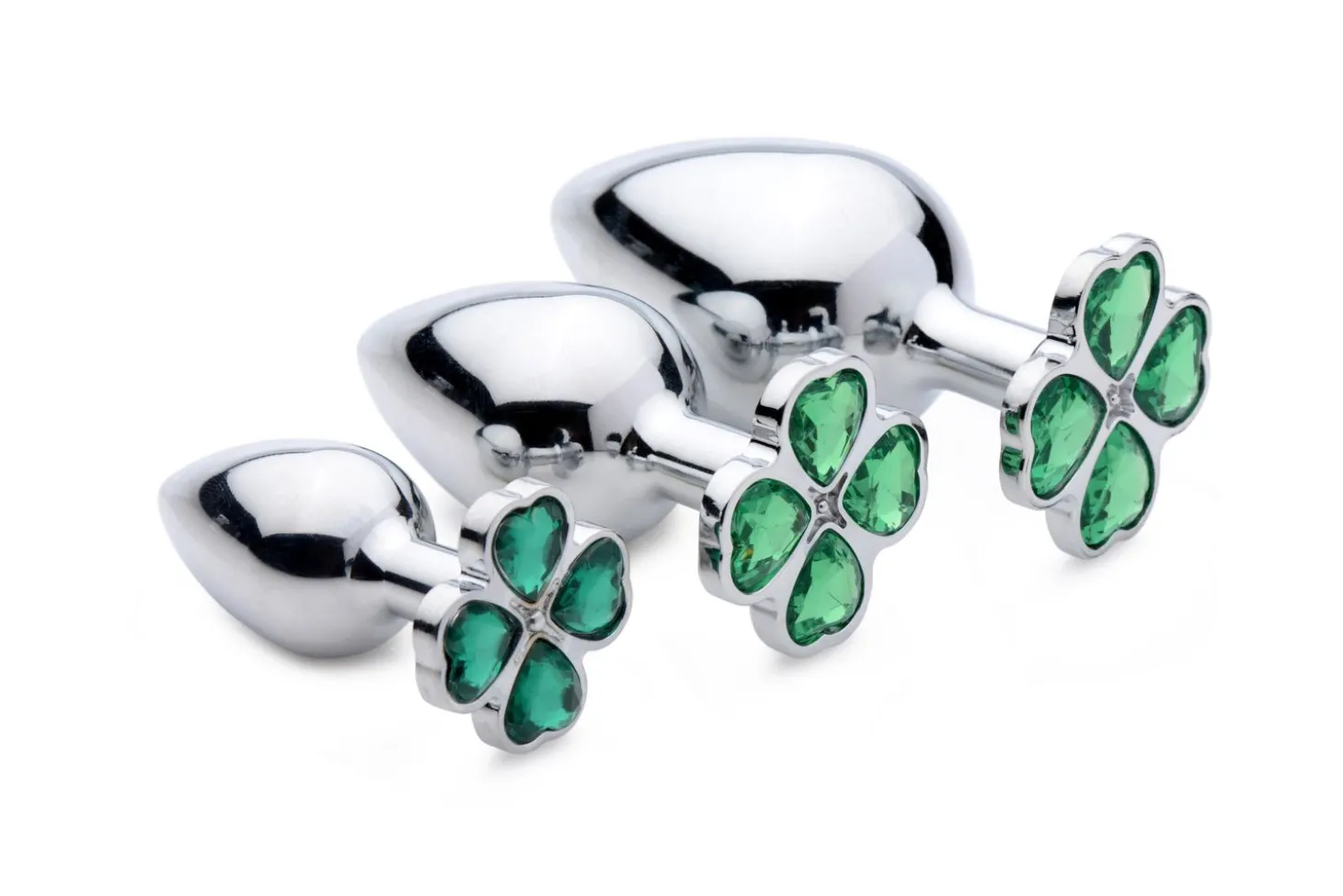 Booty Sparks - Lucky Clover Anaalplug Medium - Groen