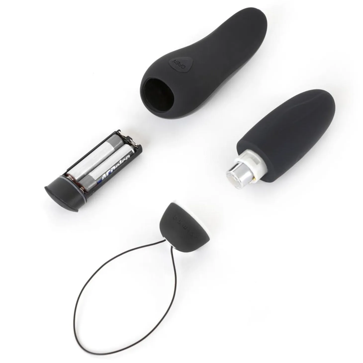 B Swish - bnaughty Deluxe Unleashed Vibrating Bullet Black