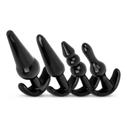Butt Plug Set 4 Stuks - Zwart