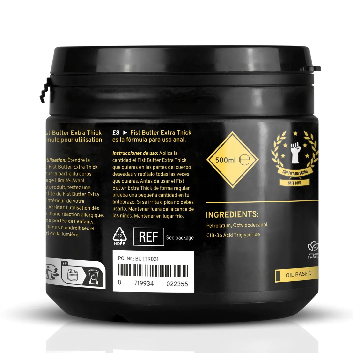 BUTTR - Fisting Balsem Extra Dik - 500 ml