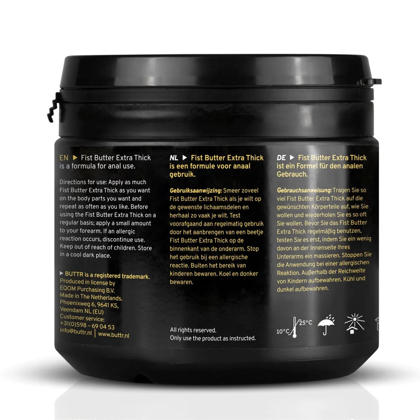 BUTTR - Fisting Balsem Extra Dik - 500 ml