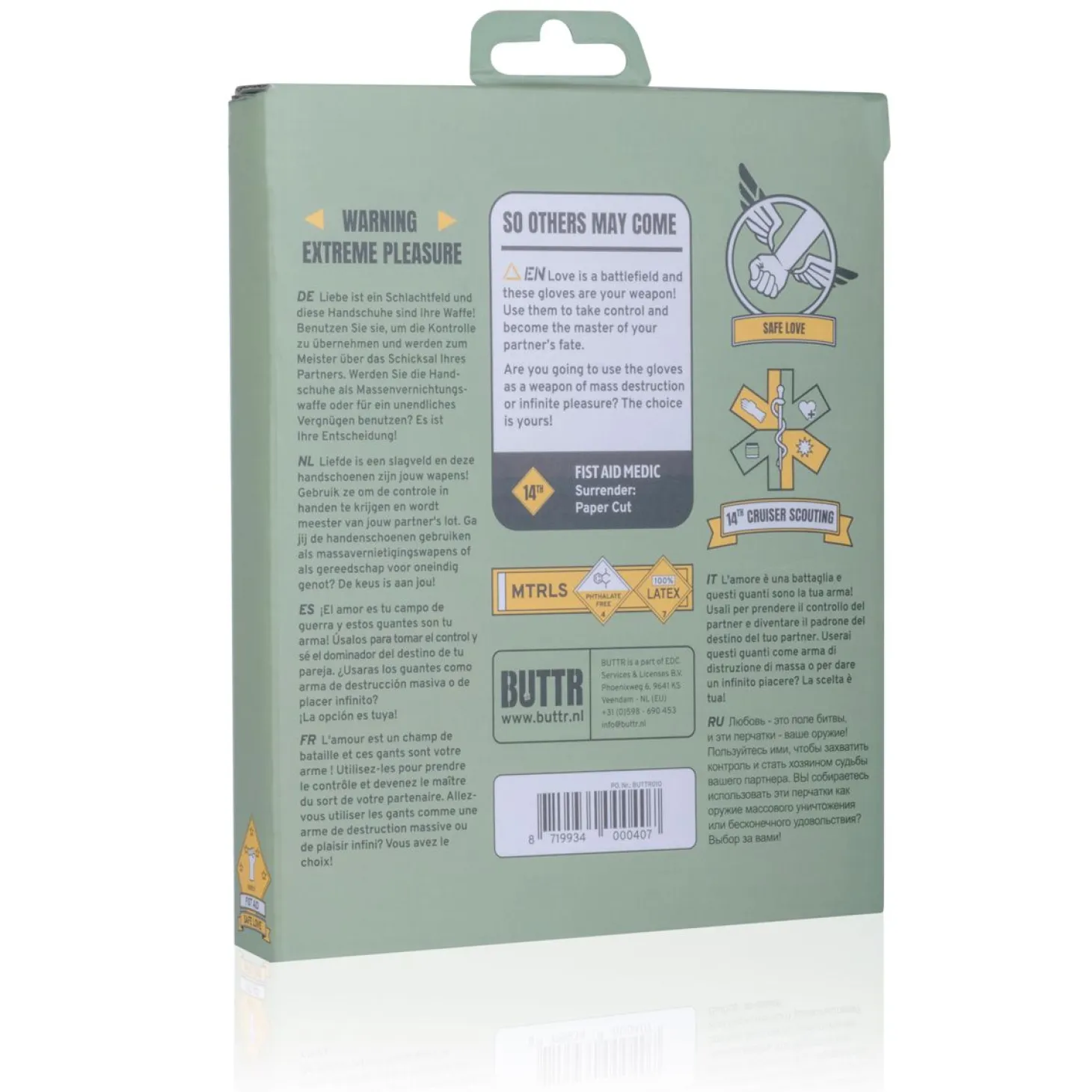 BUTTR - Gauntlets Fisting Handschoenen