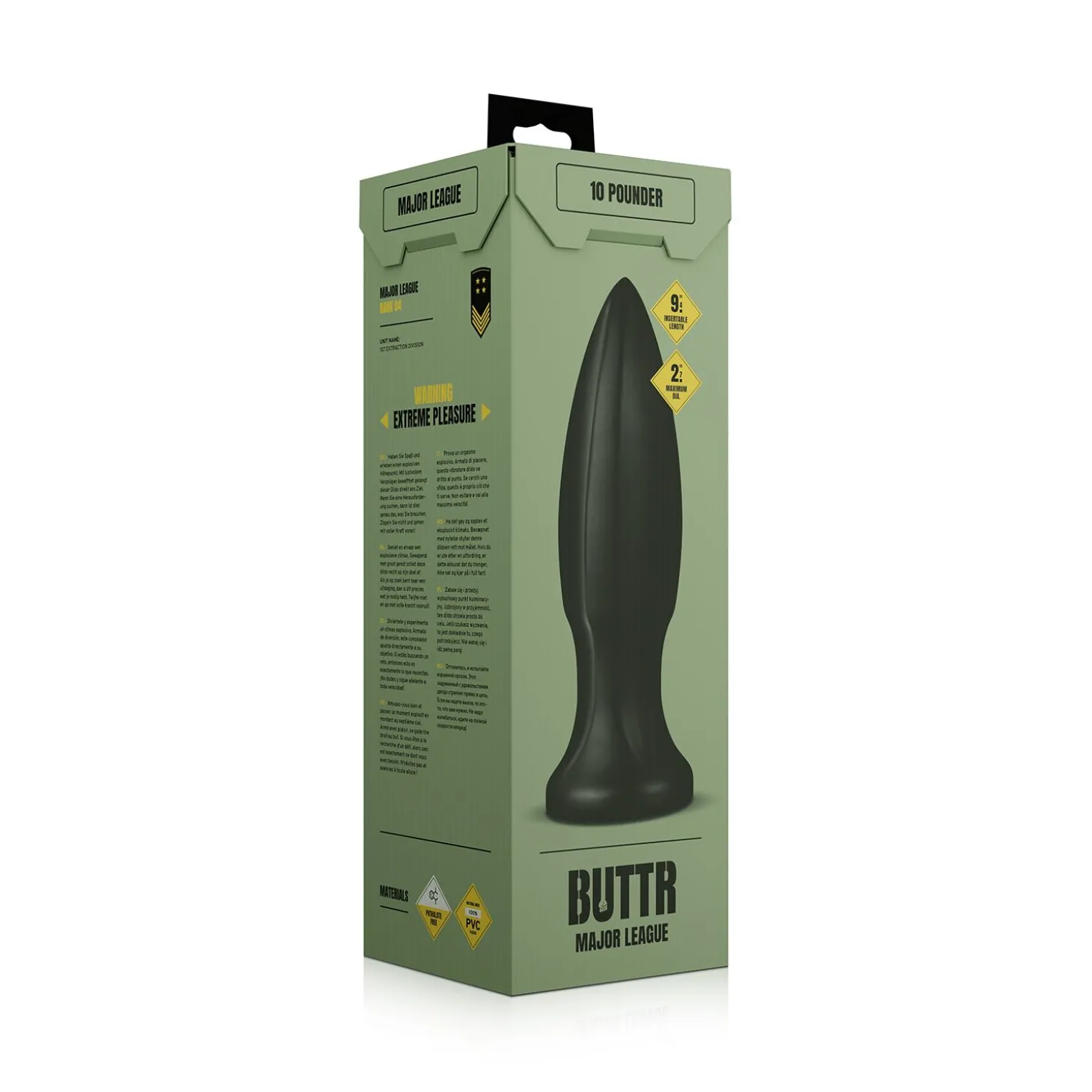 BUTTR - Huge Explosive II Buttplug - 29cm