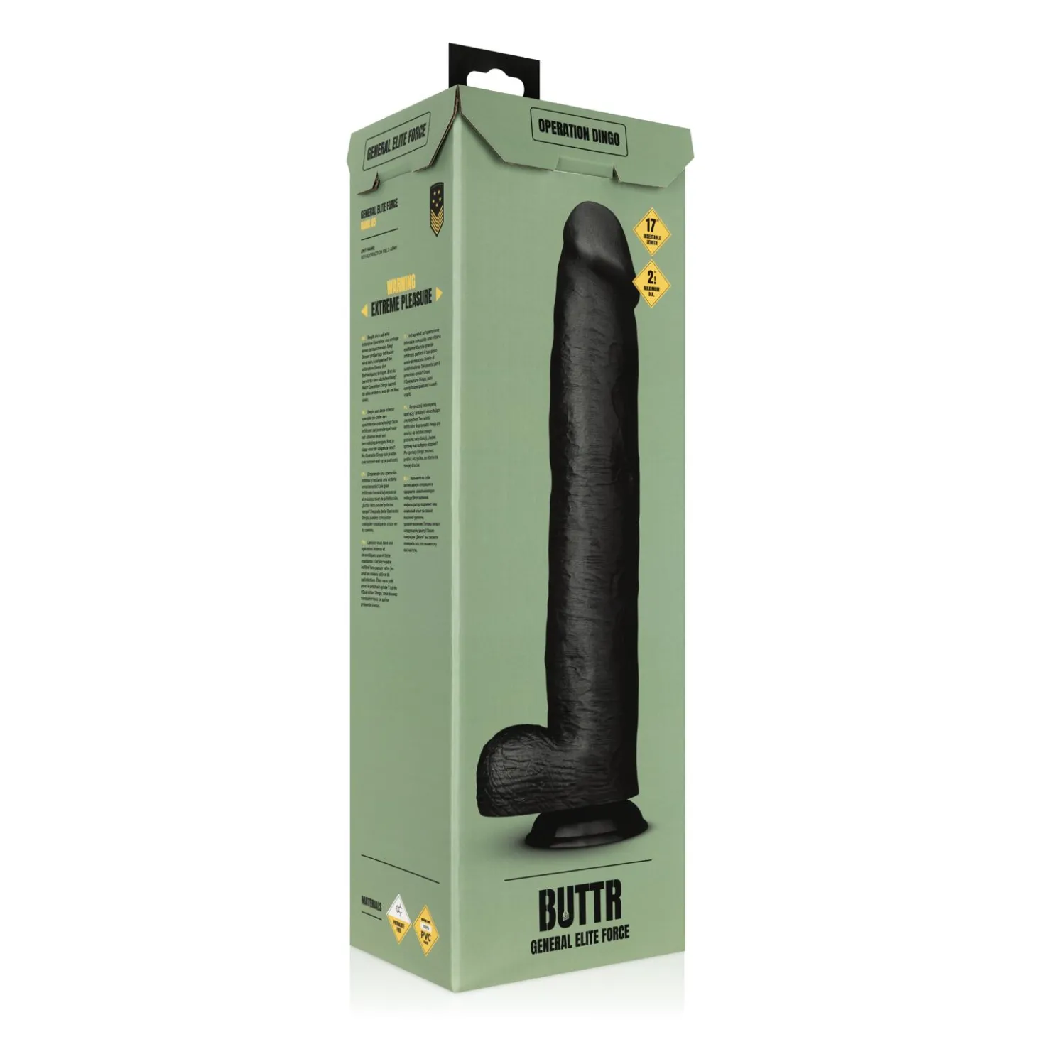 BUTTR - Operation Dingo Enorme dildo