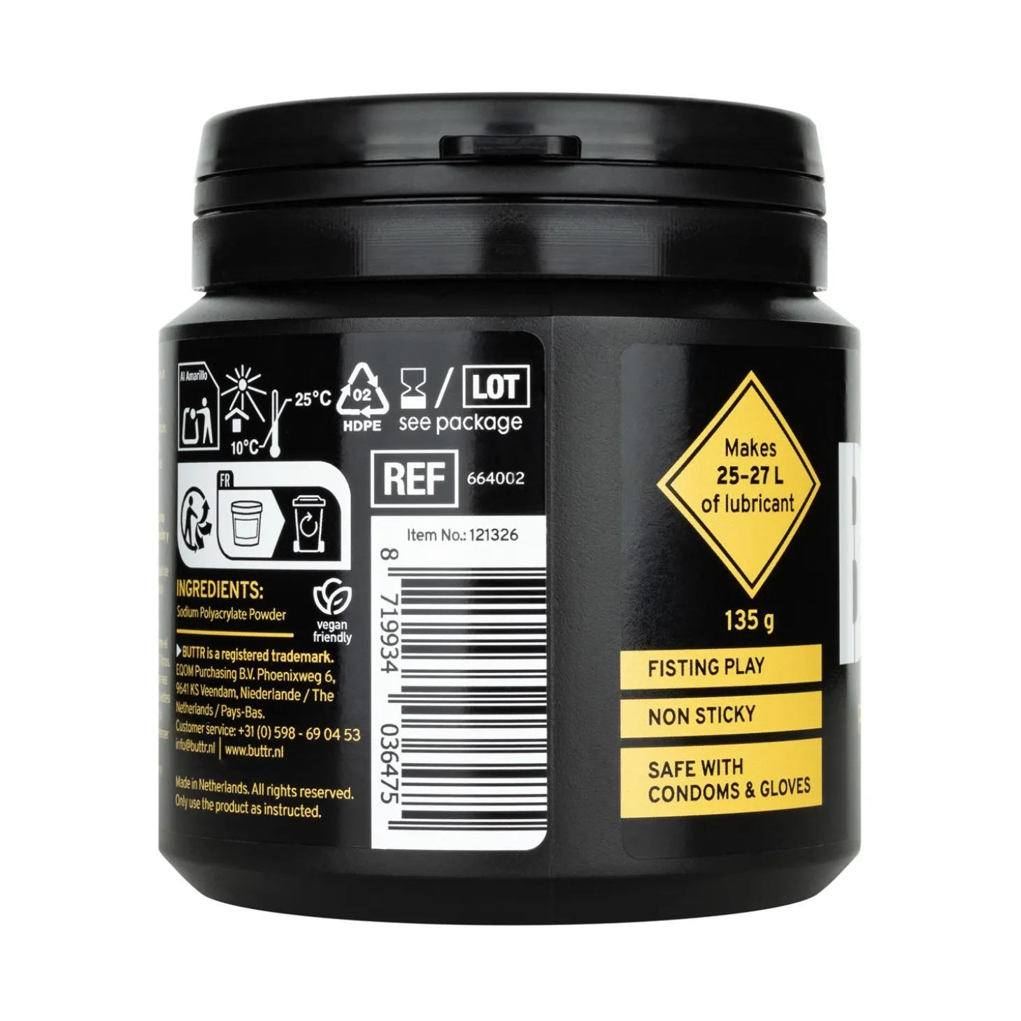 BUTTR - Powdered Lube Glijmiddel - 135g