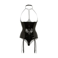 Christine - Body Met Open Cups Dark Desire - zwart