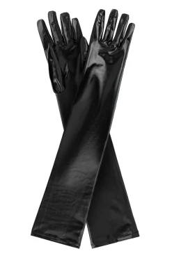 Christine - Noir Lange Handschoenen