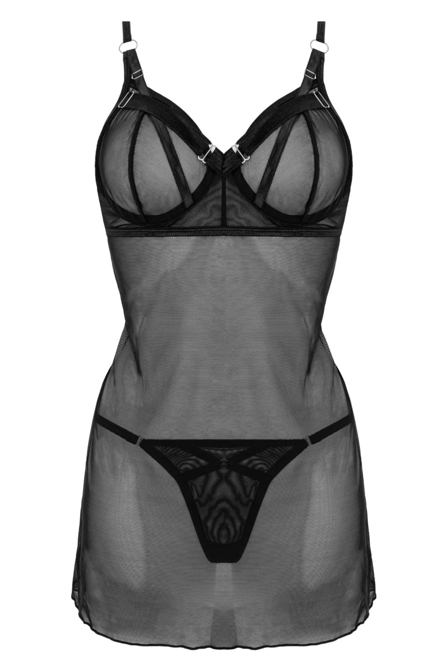 Christine - Obsession Sheer Mesh Babydoll