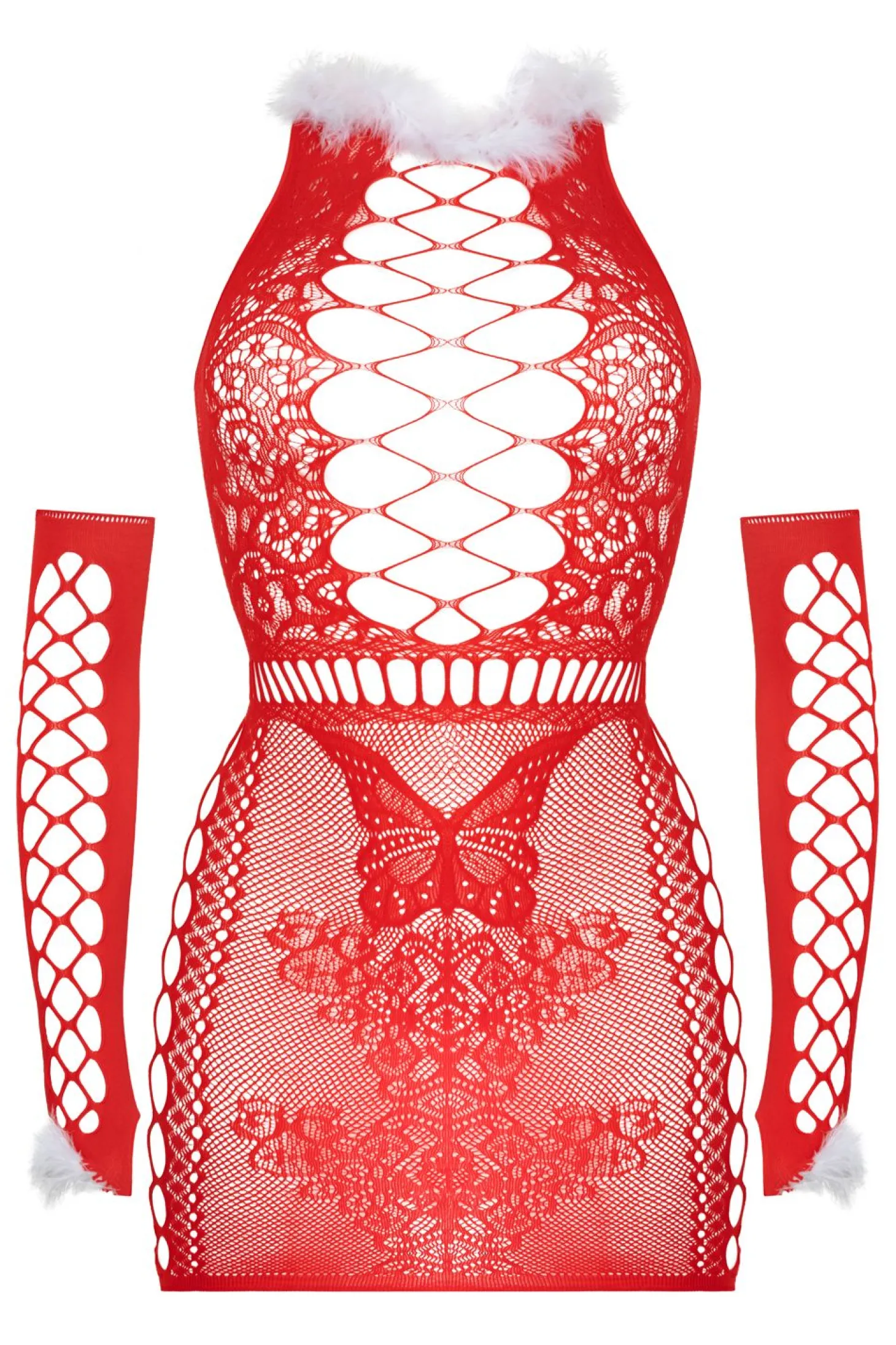 Christine - Unwrap Me Bodystocking Dress