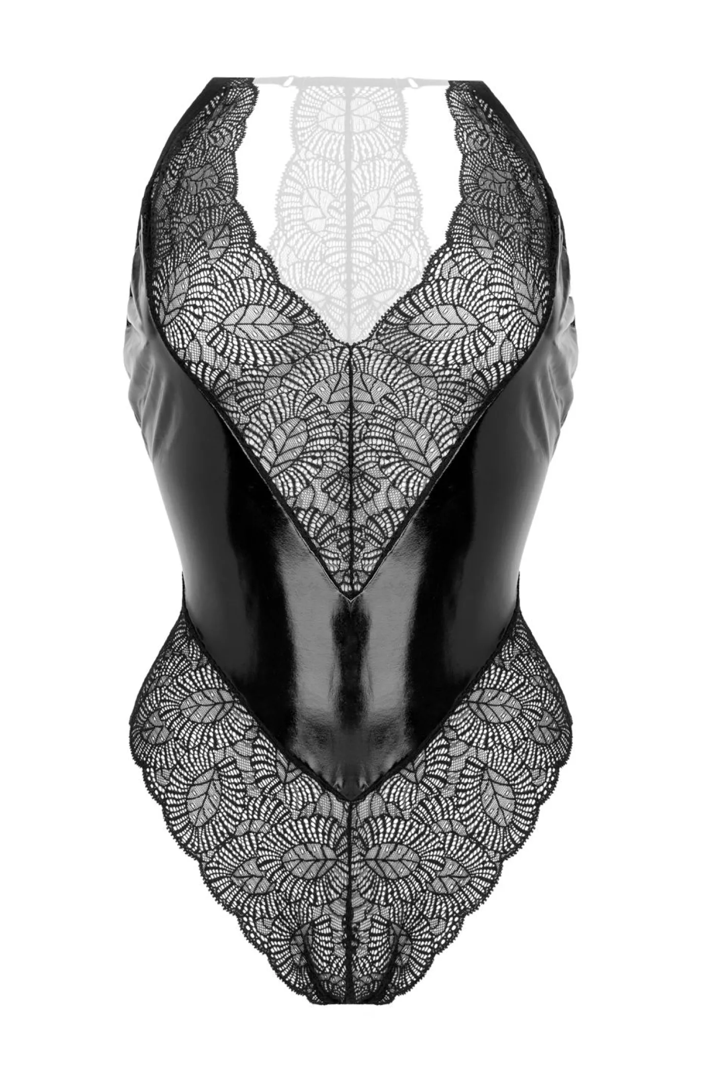 Christine - Wetlook Body Gianna zwart