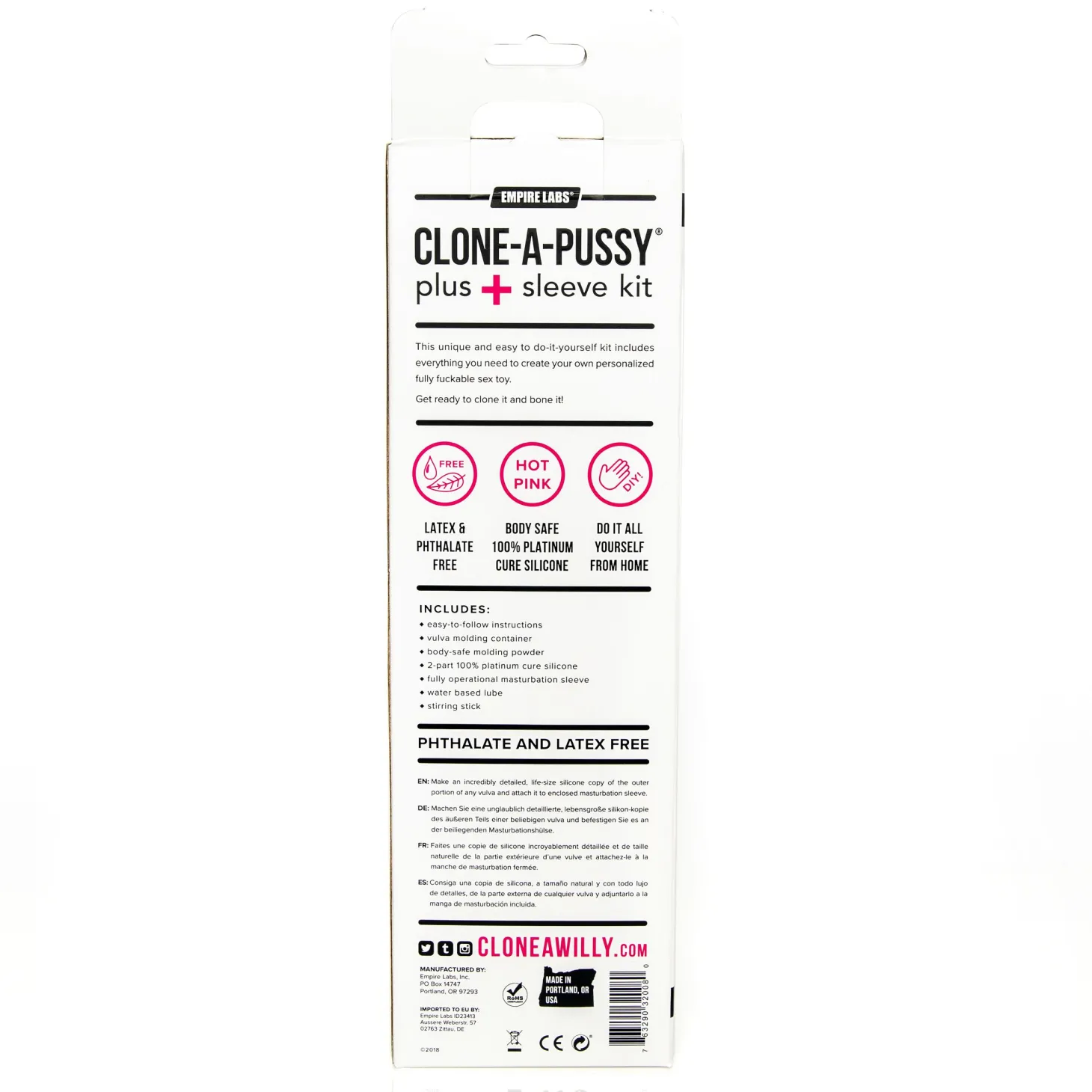 Clone-A-Pussy - Plus Sleeve Kit - Roze