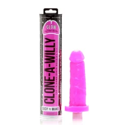 Clone-A-Willy Kit - Glow-in-the-Dark - Fel Roze