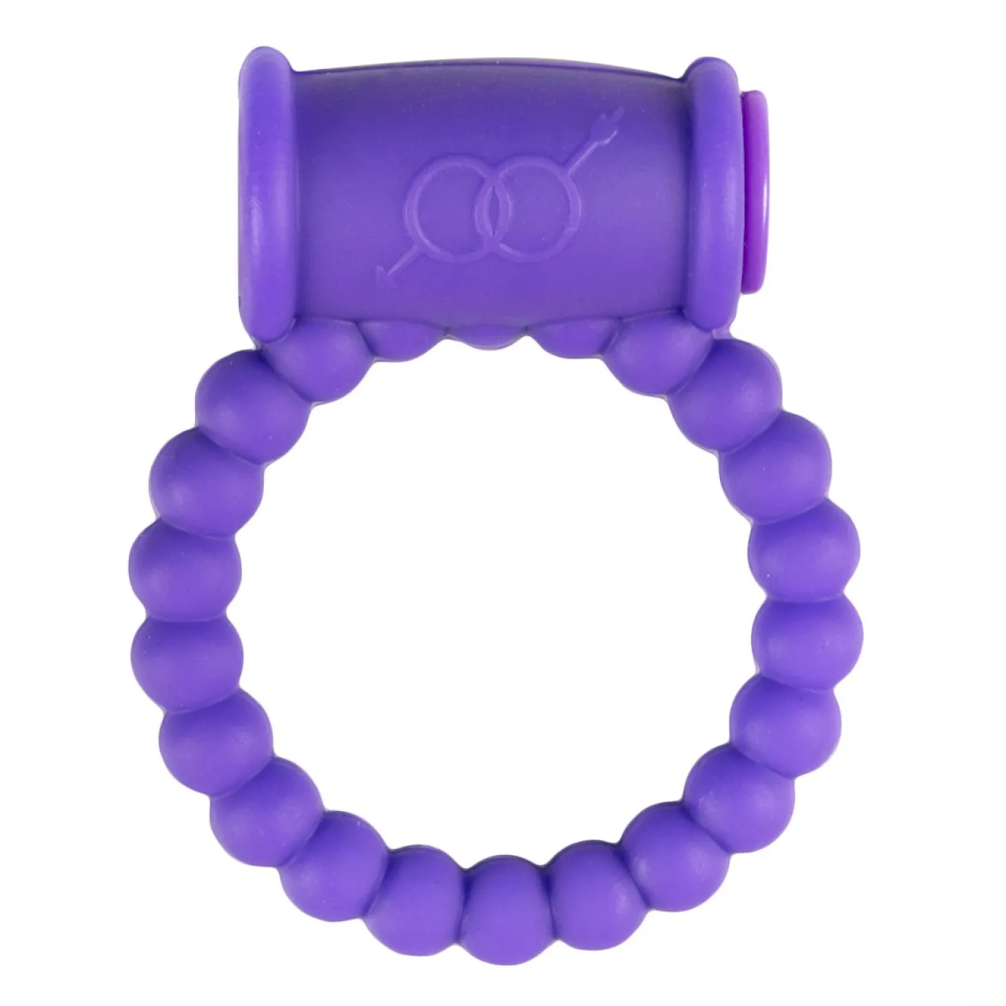 Cockring Met Vibrator - Paars