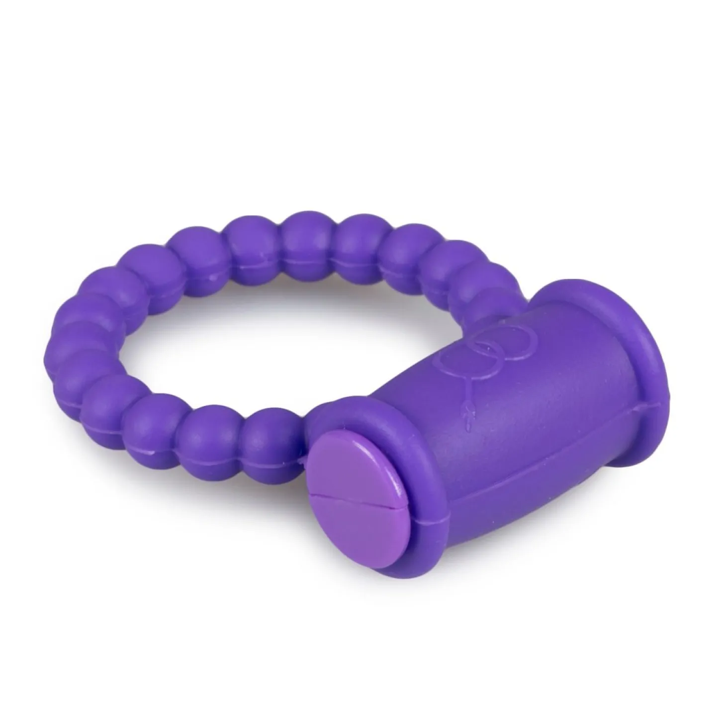 Cockring Met Vibrator - Paars