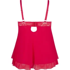 Cottelli Collection - Babydoll Met Half Open Cups