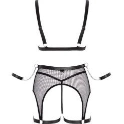 Cottelli Collection - Bondage Lingerieset - Zwart