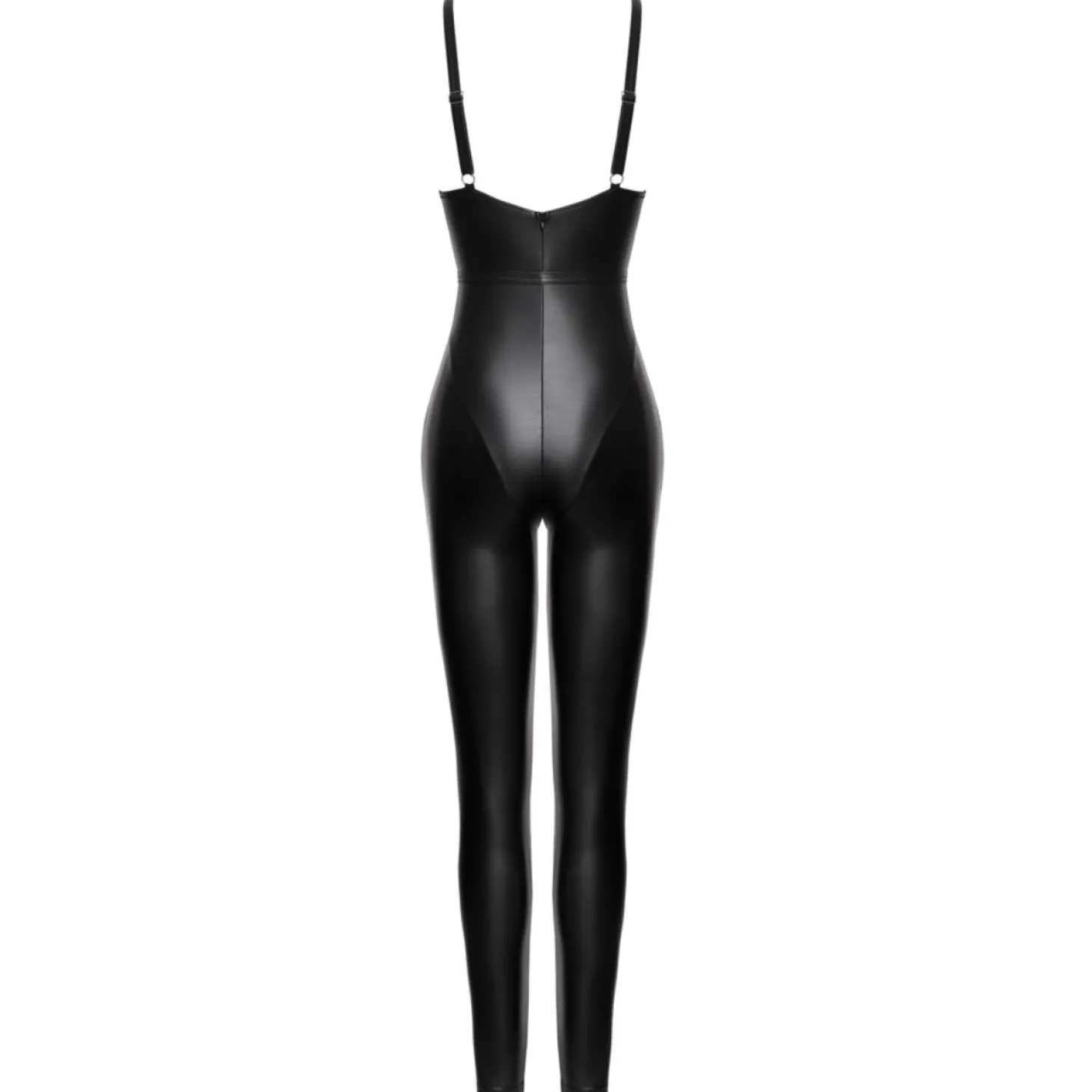 Cottelli Collection – Jumpsuit Met Harness – Zwart