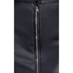 Cottelli Collection - Minirok met Strassrits - Zwart