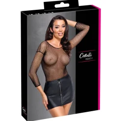 Cottelli Collection - Minirok met Strassrits - Zwart