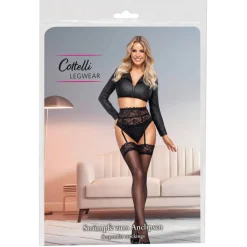 Cottelli Collection – Stockings – Zwart