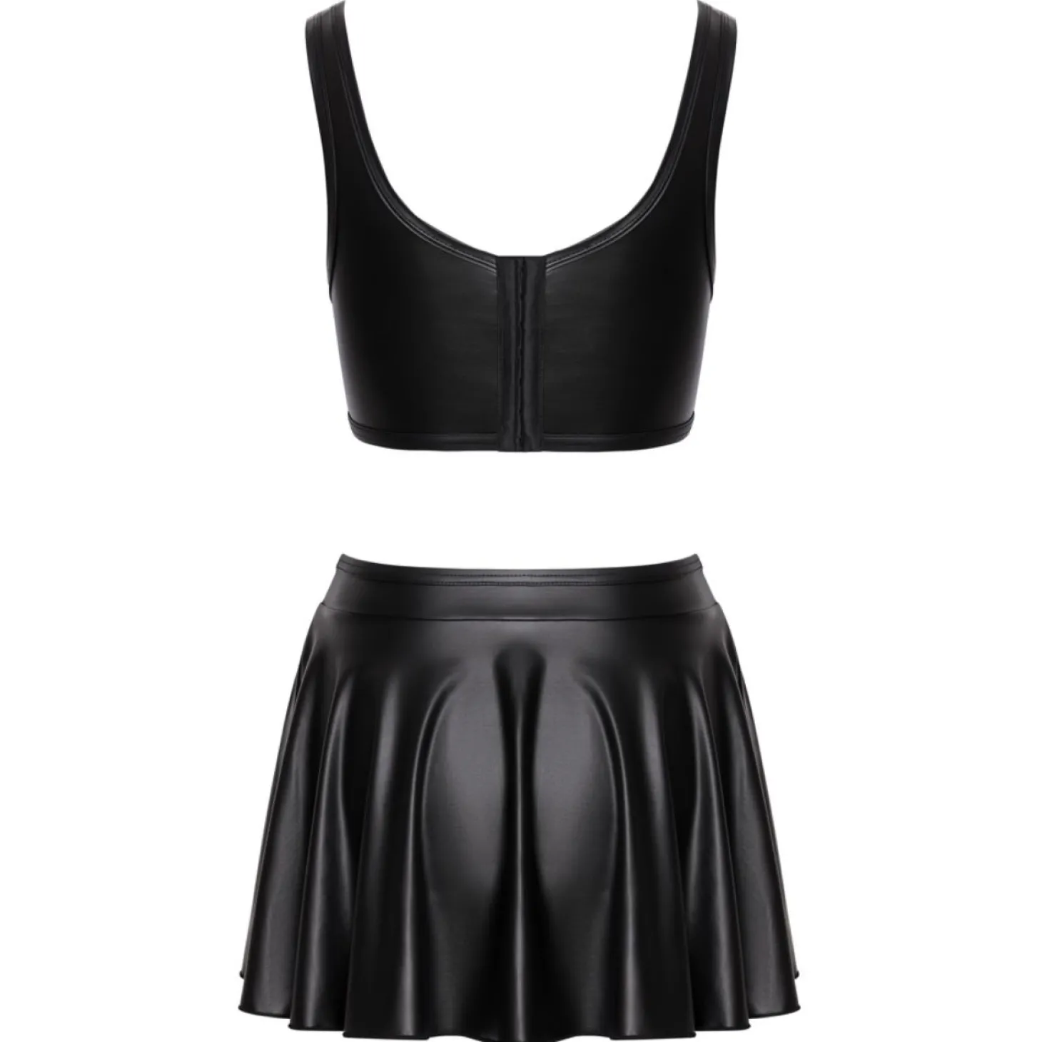 Cottelli Collection – Top and Skirt – Zwart